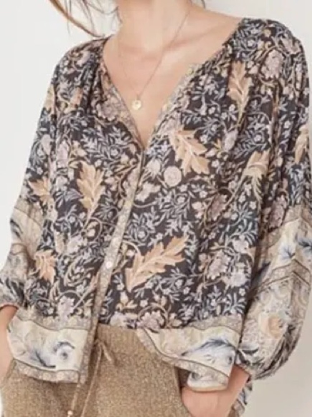 Spell & the Gypsy Oasis blouse size S
